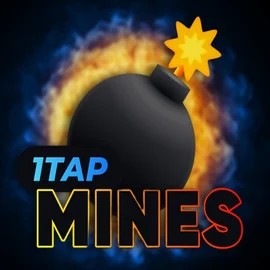 Official Casino Games logo: 1Tap Mines by Turbo Games at Casinova Casino