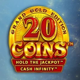 20 Coins Grand Gold Edition logo by Wazdan at Casinova Casino