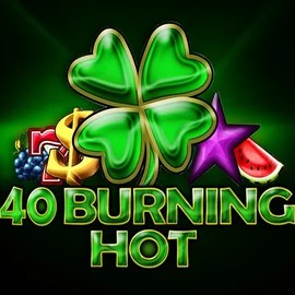 40 Burning Hot logo by Amusnet Interactive at Casinova Casino