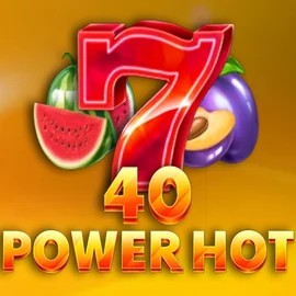 40 Power Hot online game logo by Amusnet Interactive on casinovacasinoo.com
