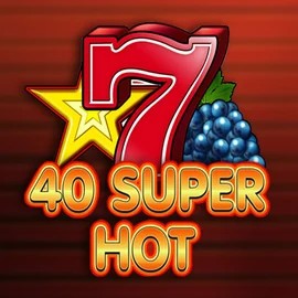 Official Slots logo: 40 Super Hot by Amusnet Interactive at Casinova Casino