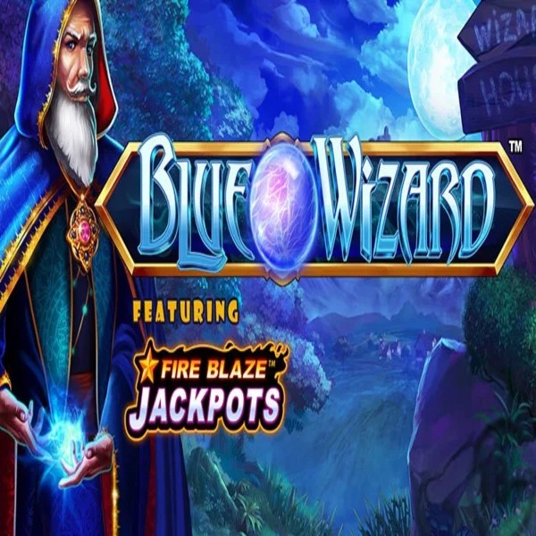 Enjoy Blue Wizard Fire Blaze Jackpots by Rarestone Gaming – logo hosted on casinovacasinoo.com