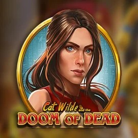 Official Slots logo: Cat Wilde and the Doom of Dead by Play'n GO at Casinova Casino