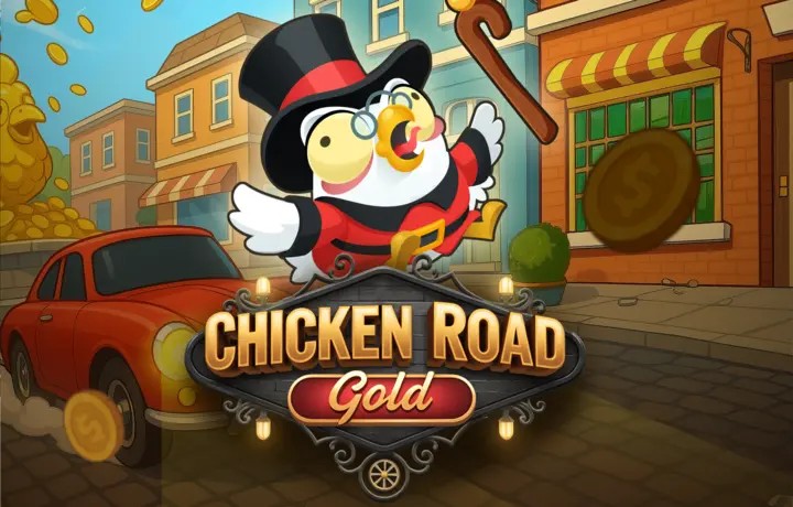 Official Casino Games logo: Chicken Road Gold by InOut at Casinova Casino
