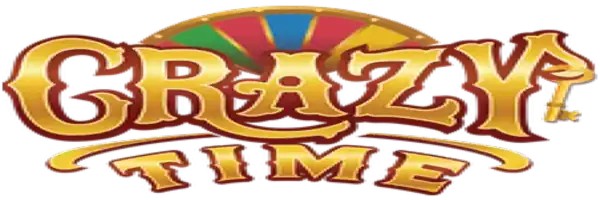 Crazy Time slot visual from Evolution available on casinovacasinoo.com