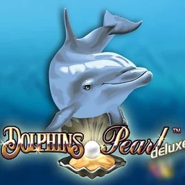 Slots logo of Dolphins Pearl Deluxe from Novomatic at Casinova Casino