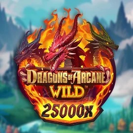 Dragons of Arcane Wild game by Foxium – logo hosted on Casinova Casino