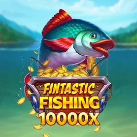 Fintastic Fishing online game logo by Foxium on casinovacasinoo.com