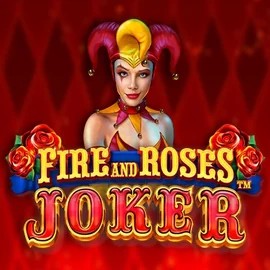 Fire and Roses Joker logo by Triple Edge Studios Casinova Casino