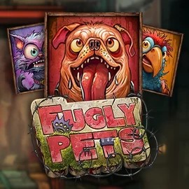 Try Fugly Pets slot by Stakelogic on casinovacasinoo.com – logo image