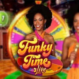 Funky Time casino game by Evolution – featured logo at Casinova Casino