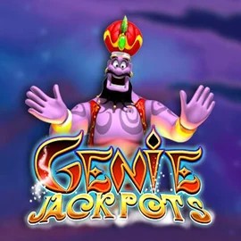 Enjoy Genie Jackpots by Blueprint Gaming – logo hosted on casinovacasinoo.com
