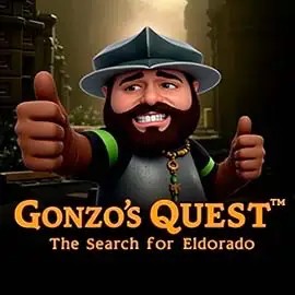 Gonzo's Quest logo by NetEnt Casinova Casino