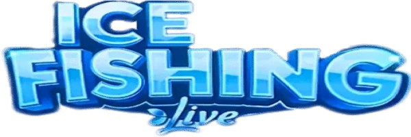 Ice Fishing Live by Evolution, showcased at casinovacasinoo.com – game logo