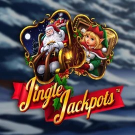 Official Jackpots logo: Jingle Jackpots by Dragon Gaming at Casinova Casino