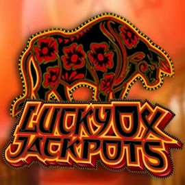 Jackpots logo of Lucky Ox Jackpots from Rival at Casinova Casino