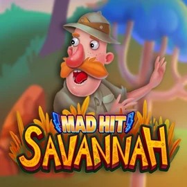 Mad Hit Savannah by RubyPlay, showcased at casinovacasinoo.com – game logo
