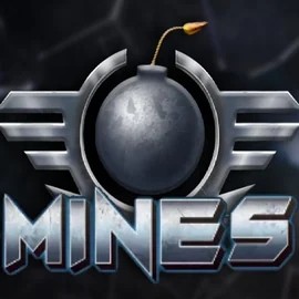 Mines slot visual from Turbo Games available on casinovacasinoo.com