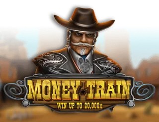 Money Train online game logo by Relax Gaming on casinovacasinoo.com