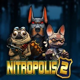 Nitropolis 2 by ELK Studios, showcased at casinovacasinoo.com – game logo