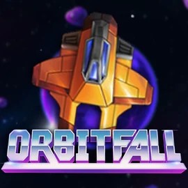 Slots logo of Orbitfall from ELK Studios at Casinova Casino