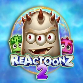 Reactoonz 2 casino game by Play'n GO – featured logo at Casinova Casino