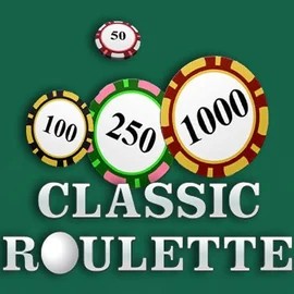 Roulette slot logo by OneTouch Games at Casinova Casino
