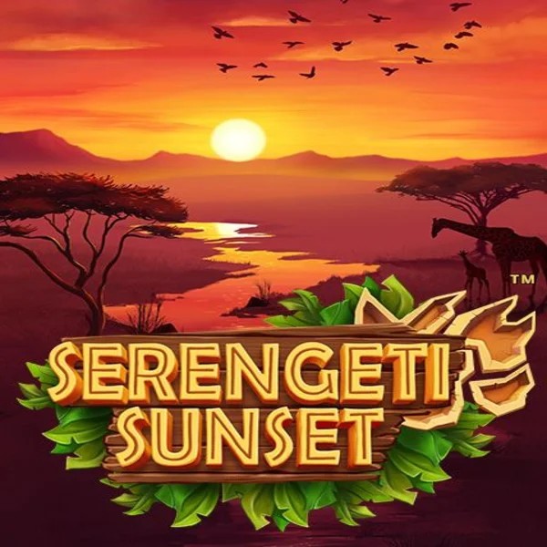 Serengeti Sunset slot visual from Skywind Group available on casinovacasinoo.com