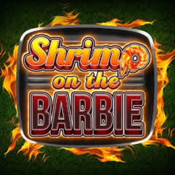 Shrimp on the Barbie online game logo by Greentube on casinovacasinoo.com