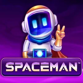 Spaceman slot logo by Pragmatic Play at Casinova Casino