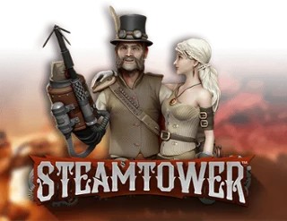 Steam Tower Slot logo – Slots by NetEnt at Casinova Casino