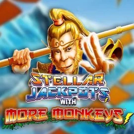 Stellar Jackpots with More Monkeys online slot from Lightning Box Game – play at casinovacasinoo.com