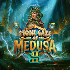 Stone Gaze of Medusa 2 online game logo by Stakelogic on casinovacasinoo.com