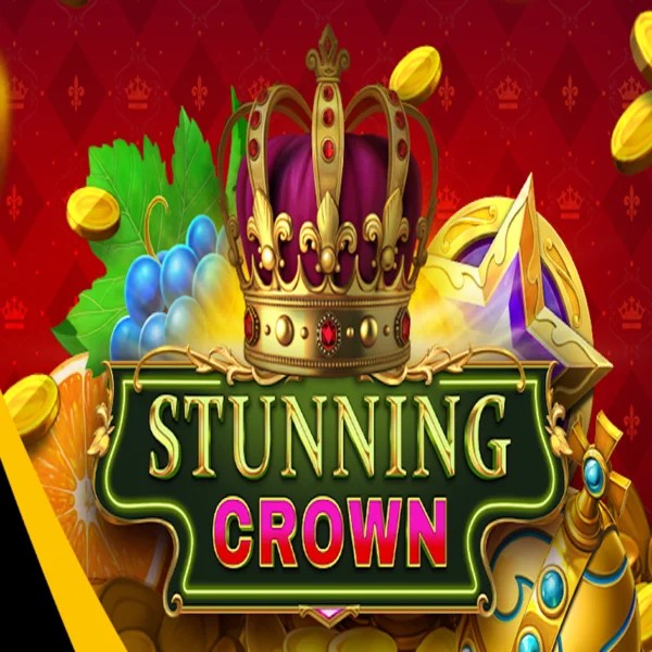 Stunning Crown slot icon by BF Games, available at Casinova Casino