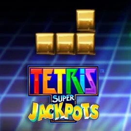 Tetris Super Jackpots logo – Jackpots by WMS at Casinova Casino