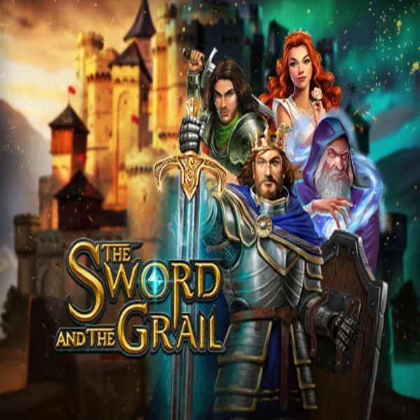 The Sword and the Grail casino game by Play'n GO – featured logo at Casinova Casino