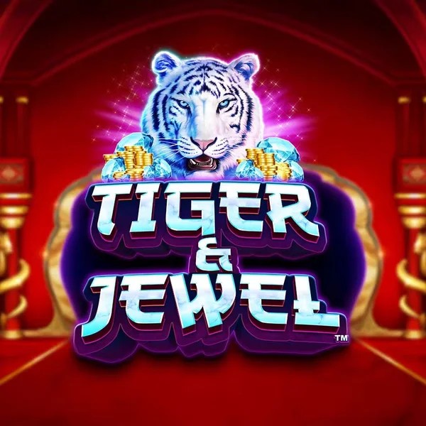 Official Slots logo: Tiger and Jewel by Greentube at Casinova Casino