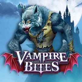 Vampire Bites online game logo by Amusnet Interactive on casinovacasinoo.com
