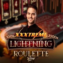 XXXtreme Lightning Roulette logo by Evolution at Casinova Casino